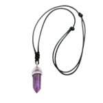 Amethyst Energy Crystal Pendant