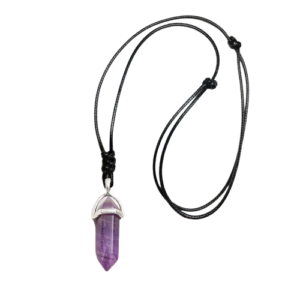 Amethyst Energy Crystal Pendant